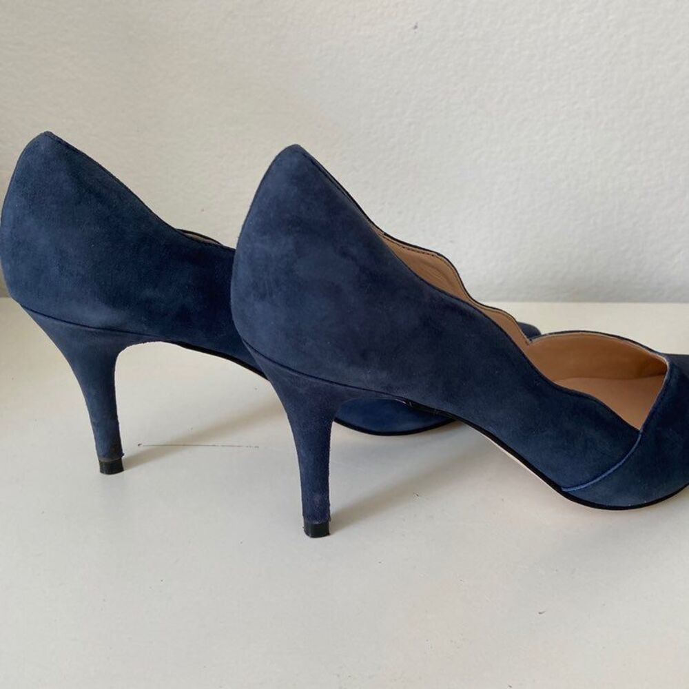 Cole Hann Lucille suade pumps size 7B in india Ink (navy) - Picture 5 of 8